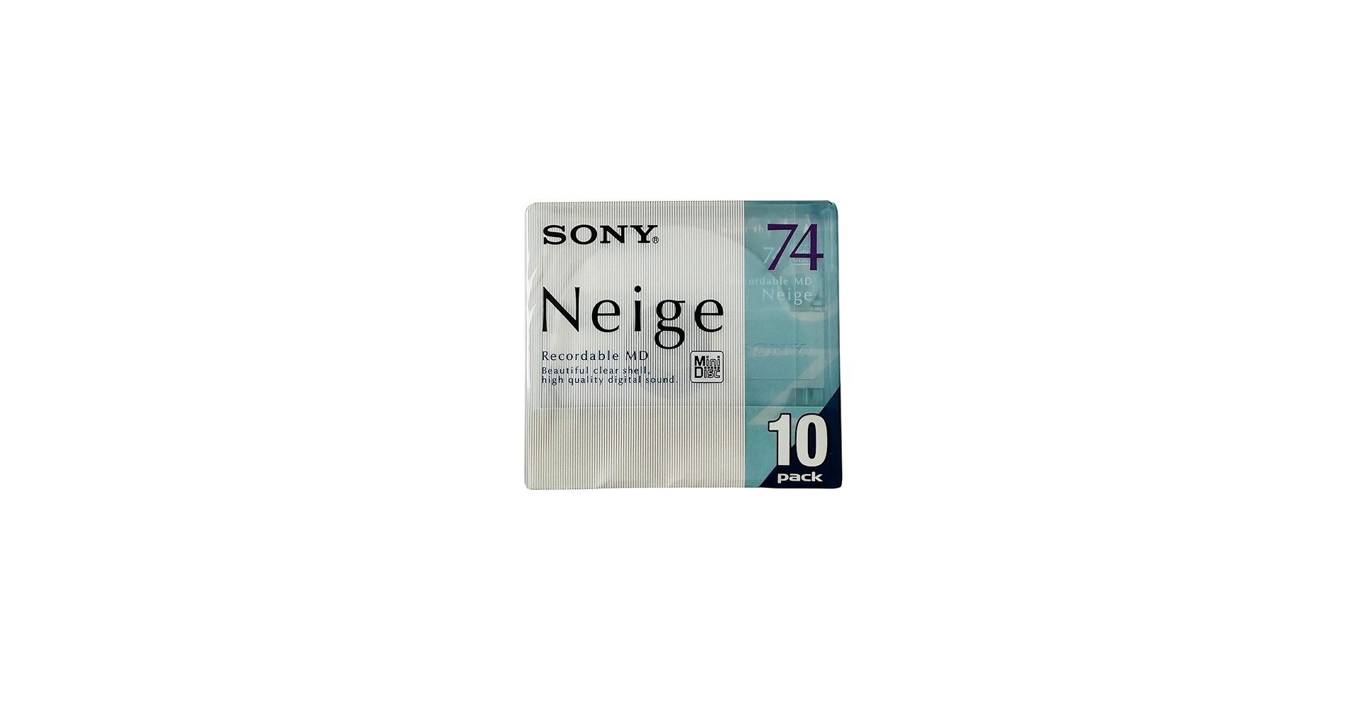 SONY - SONY MD 80分 10枚組×3個セット Neige Amazon.com: Sony Neige 80 Minute Blank minidisc 10 disc Pack
